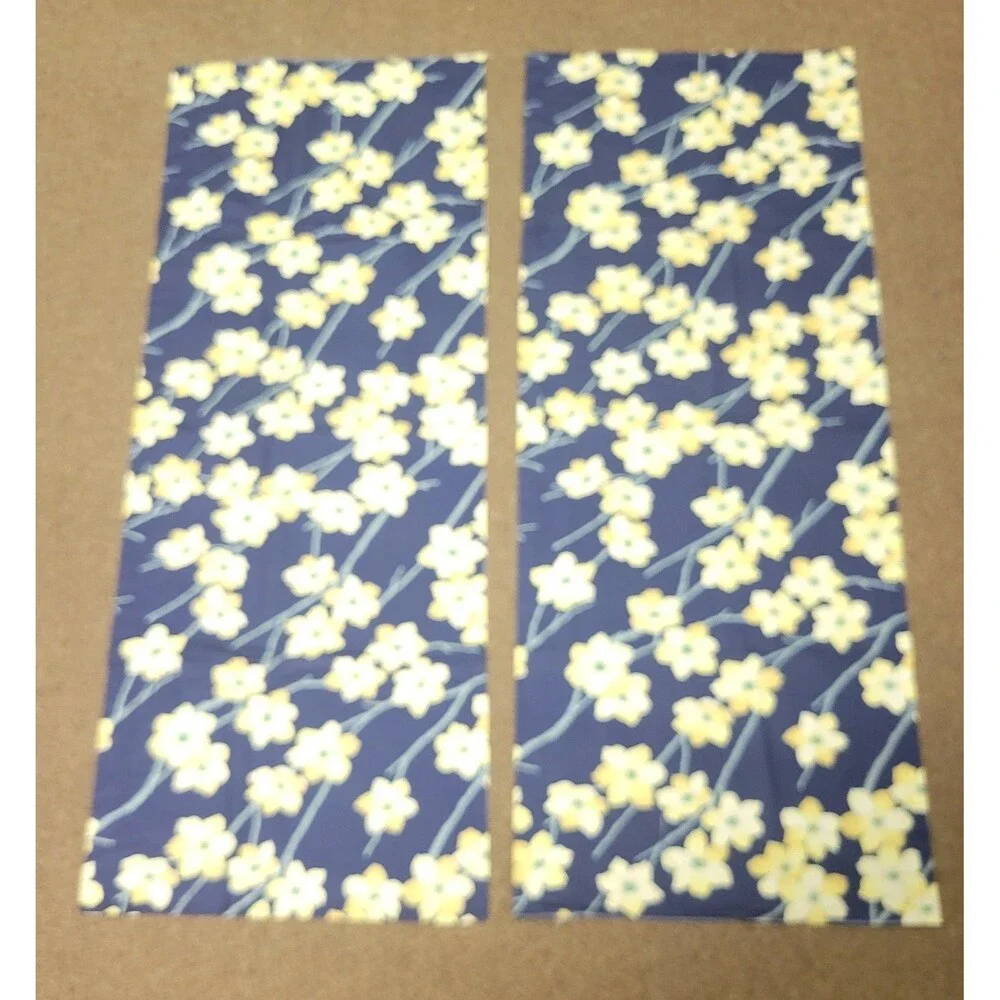 Waverly Schumacher Vintage Valance Drapery Curtain  Panels Fabric Sewing
